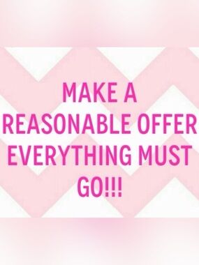 EVERYTHING MUST GO ♥️